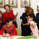 Queen Sonja and Mrs Gül paid a visit to the Saray Care and Rehabilitation Centre. (Photo: Lise Åserud, NTB scanpix)